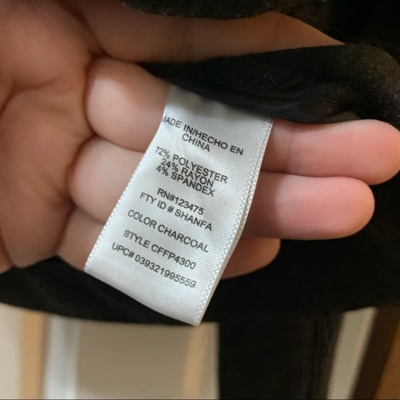 Catherine Malandrino Drak Grey Moto Blazer Jacket size Small - Picture 7 of 8